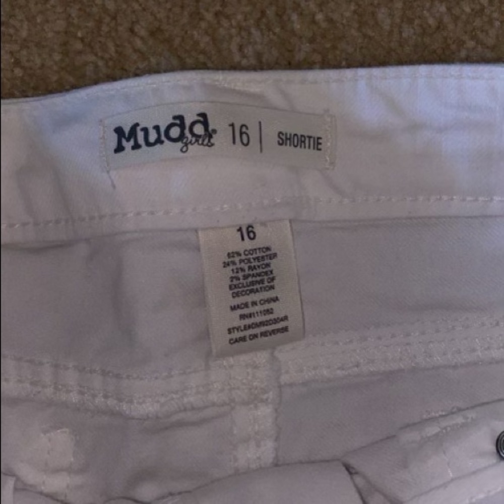 Mudd girls jean shorts